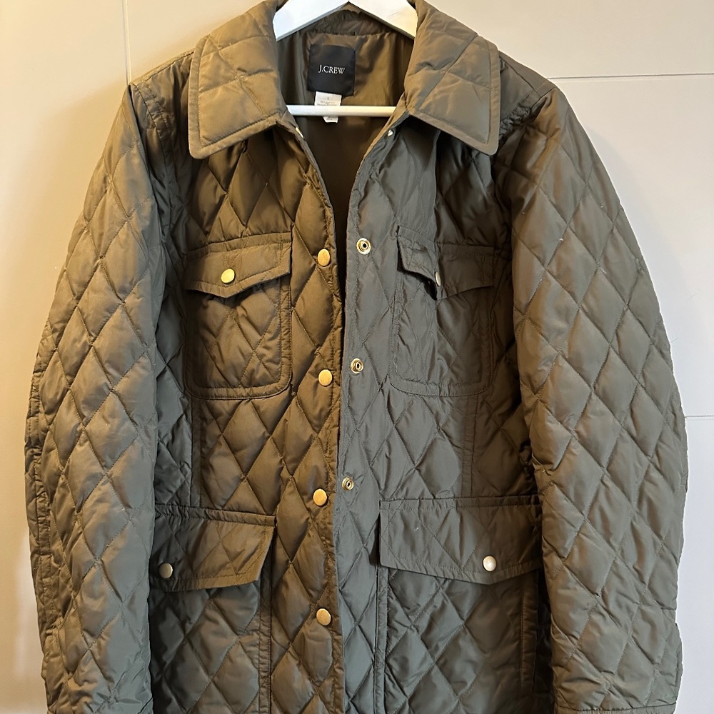 Women’s J.Crew Quilted Coat/Shacket